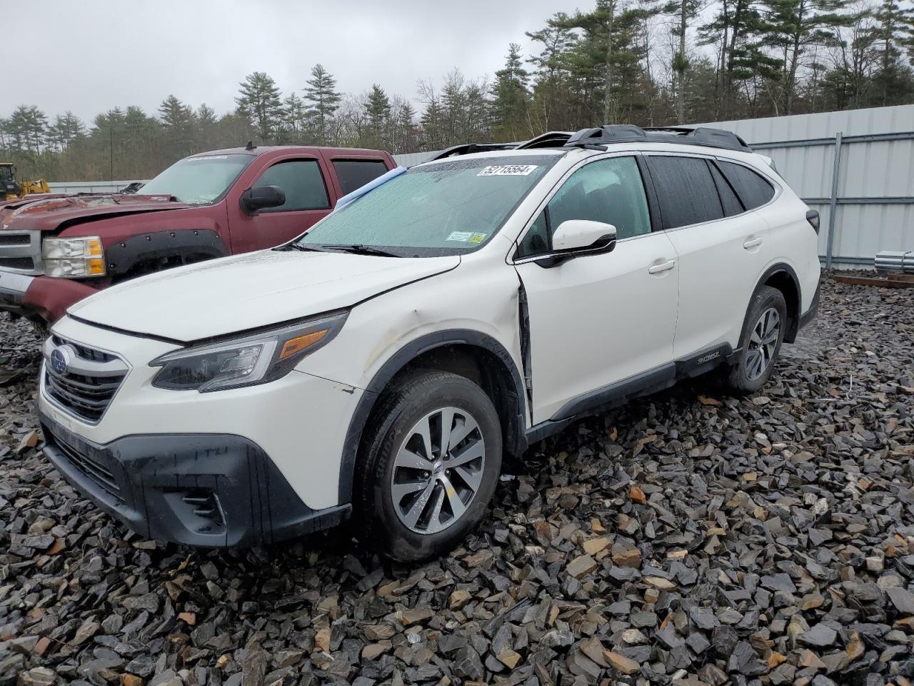 2020 Subaru Outback Premium VIN: 4S4BTAEC3L3130670 Lot: 52715564