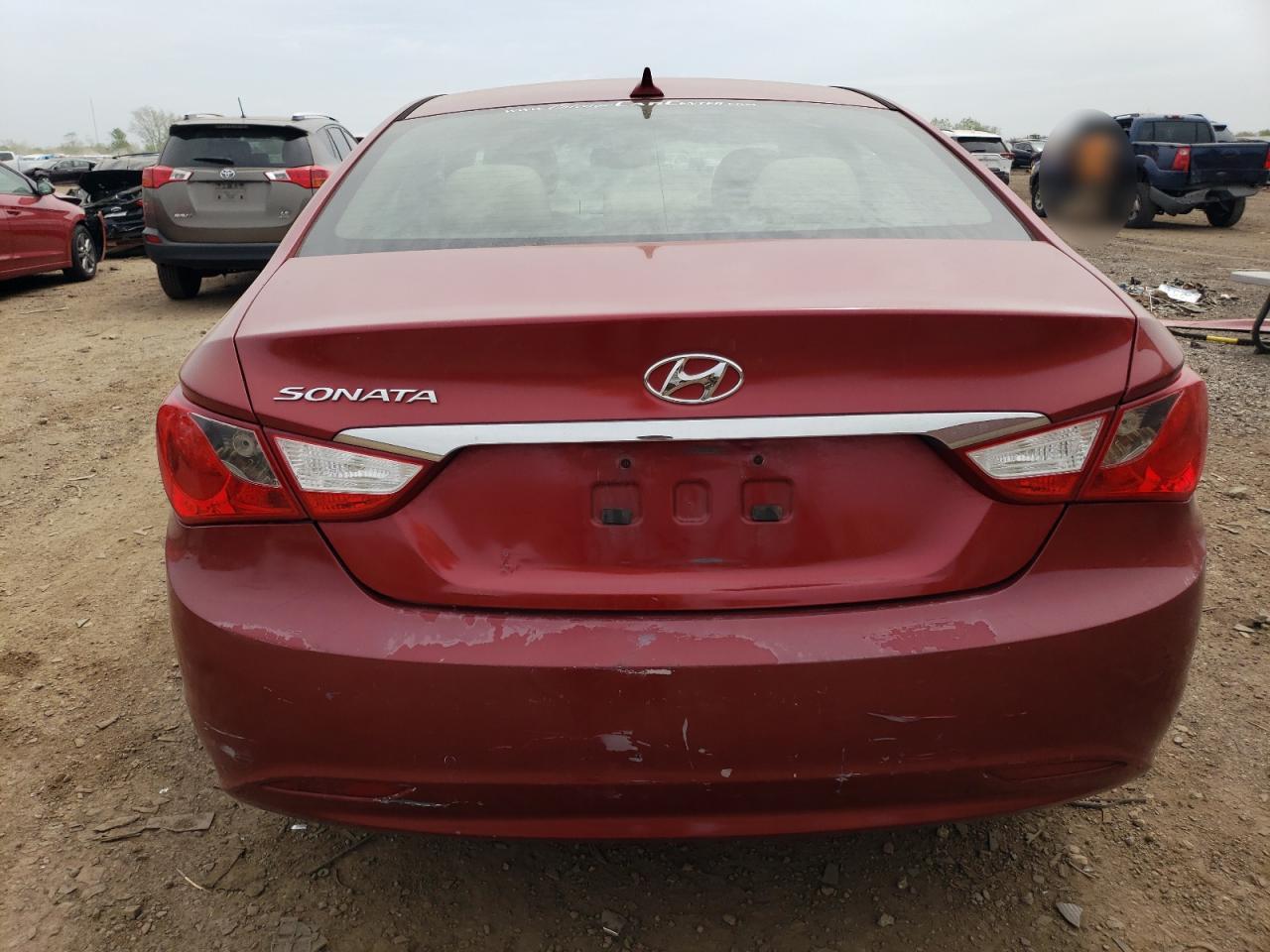 2012 Hyundai Sonata Gls VIN: 5NPEB4AC7CH411760 Lot: 53474174