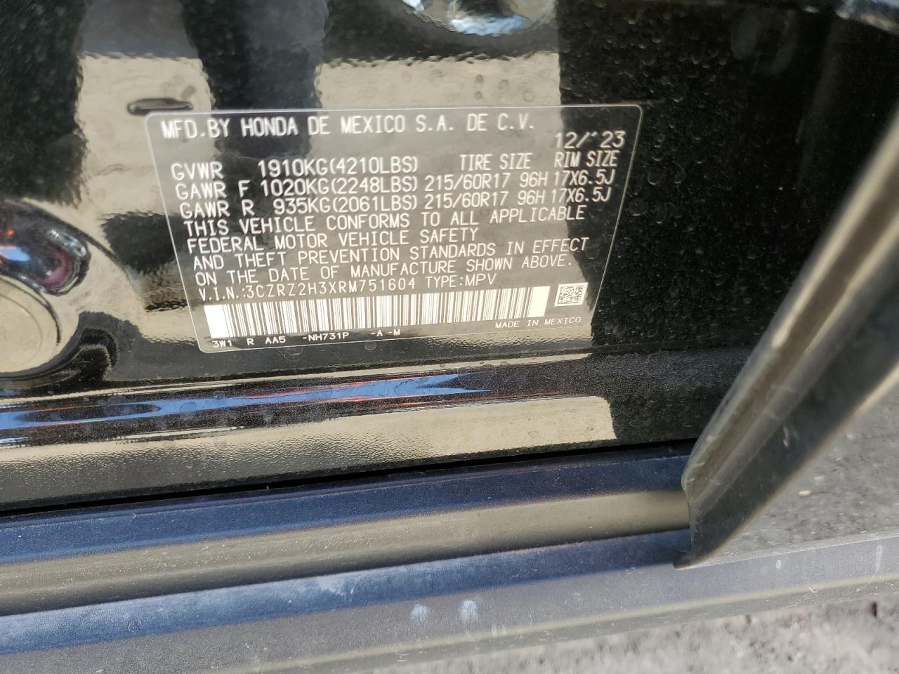 2024 Honda HR-V - Image 13