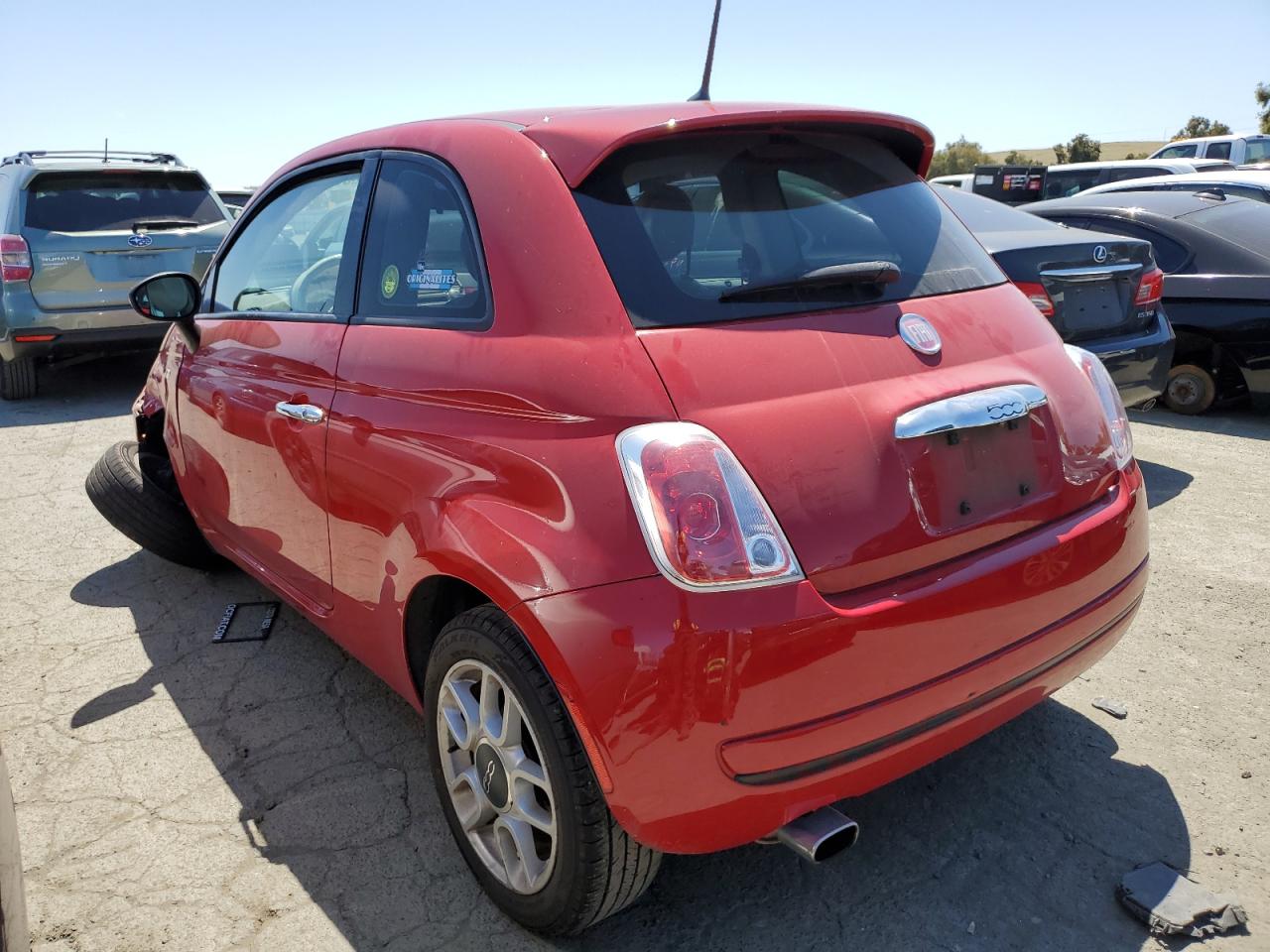 2014 Fiat 500 Pop VIN: 3C3CFFAR8ET276081 Lot: 53898904