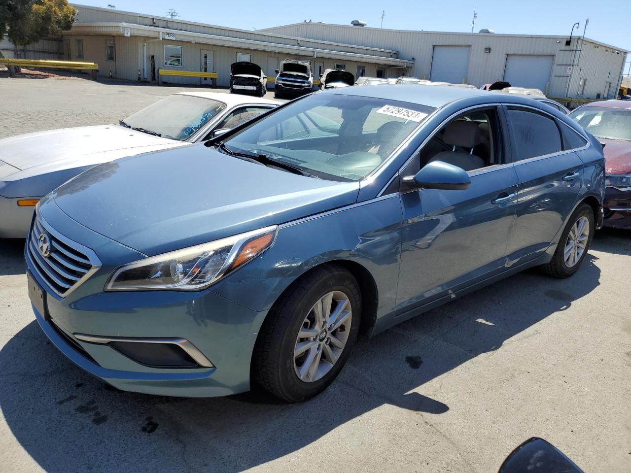 2016 Hyundai Sonata Se VIN: 5NPE24AF7GH274528 Lot: 57297534