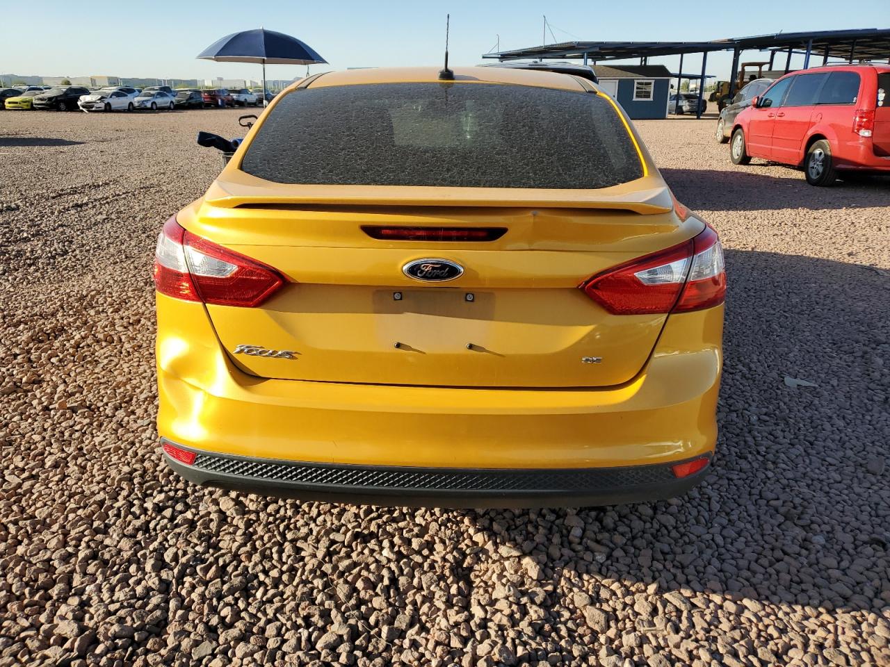 2012 Ford Focus Se VIN: 1FAHP3F21CL362596 Lot: 55966324