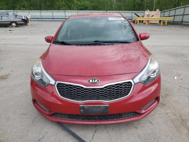  KIA FORTE 2015 Czerwony