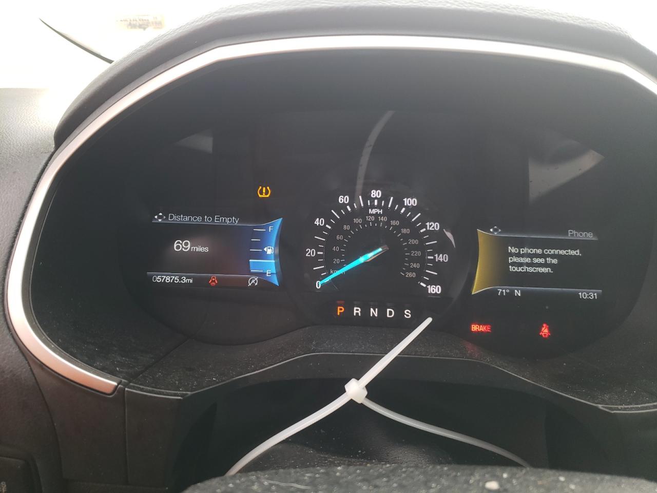 2020 Ford Edge Sel VIN: 2FMPK4J96LBA70646 Lot: 57105884