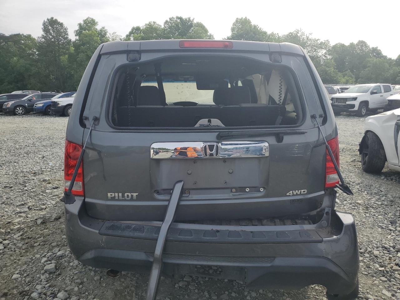 2012 Honda Pilot Ex VIN: 5FNYF4H40CB009092 Lot: 54526414