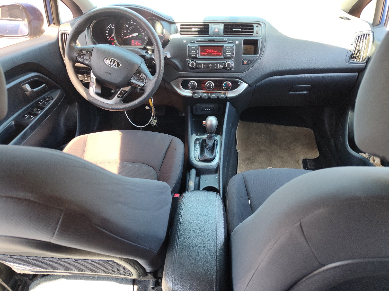 KNADM5A34D6874606 2013 Kia Rio Lx