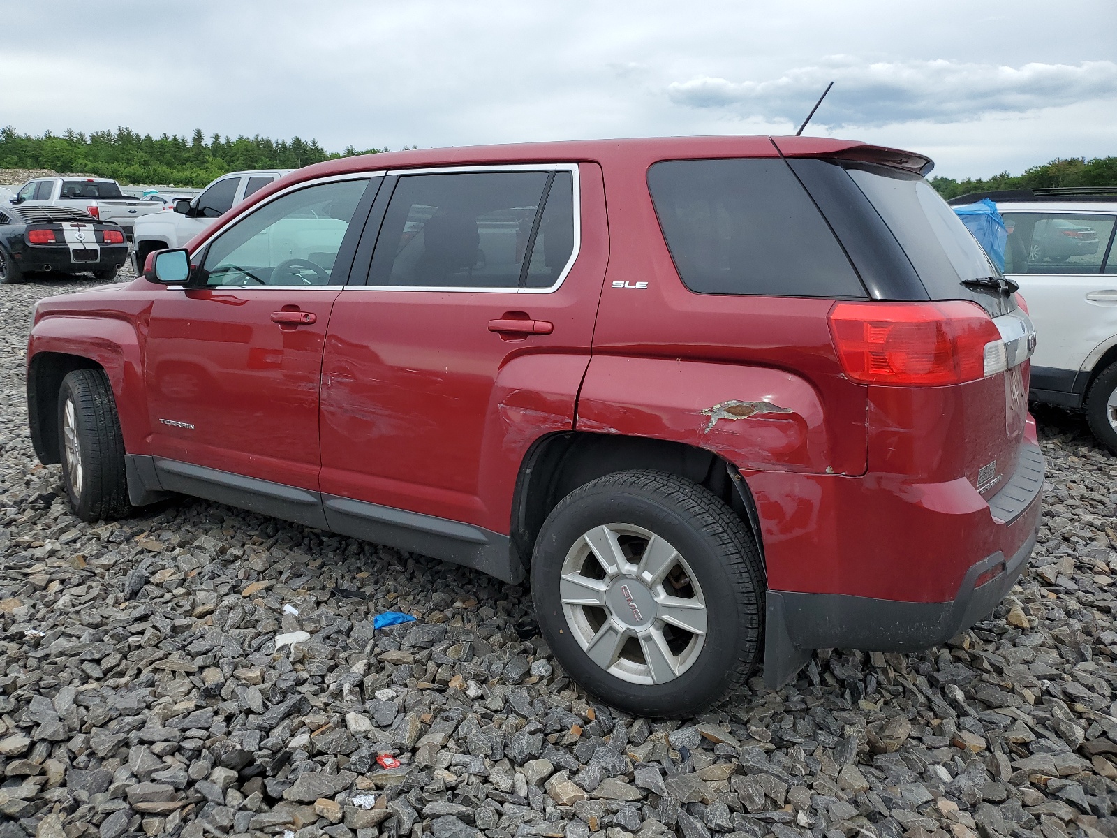 2GKFLVEK3F6165831 2015 GMC Terrain Sle