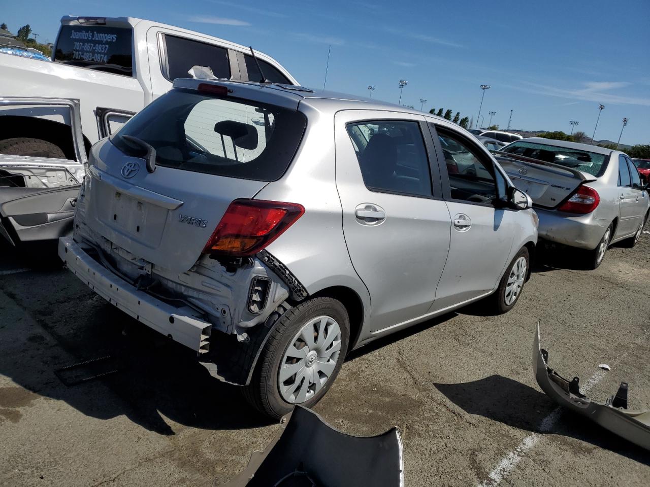 2017 Toyota Yaris L VIN: VNKKTUD32HA081205 Lot: 53171134