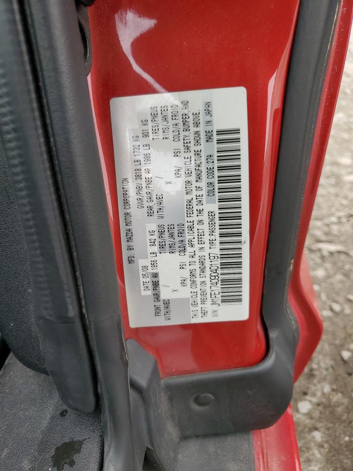 2009 Mazda Rx8 VIN: JM1FE174090401197 Lot: 54423234