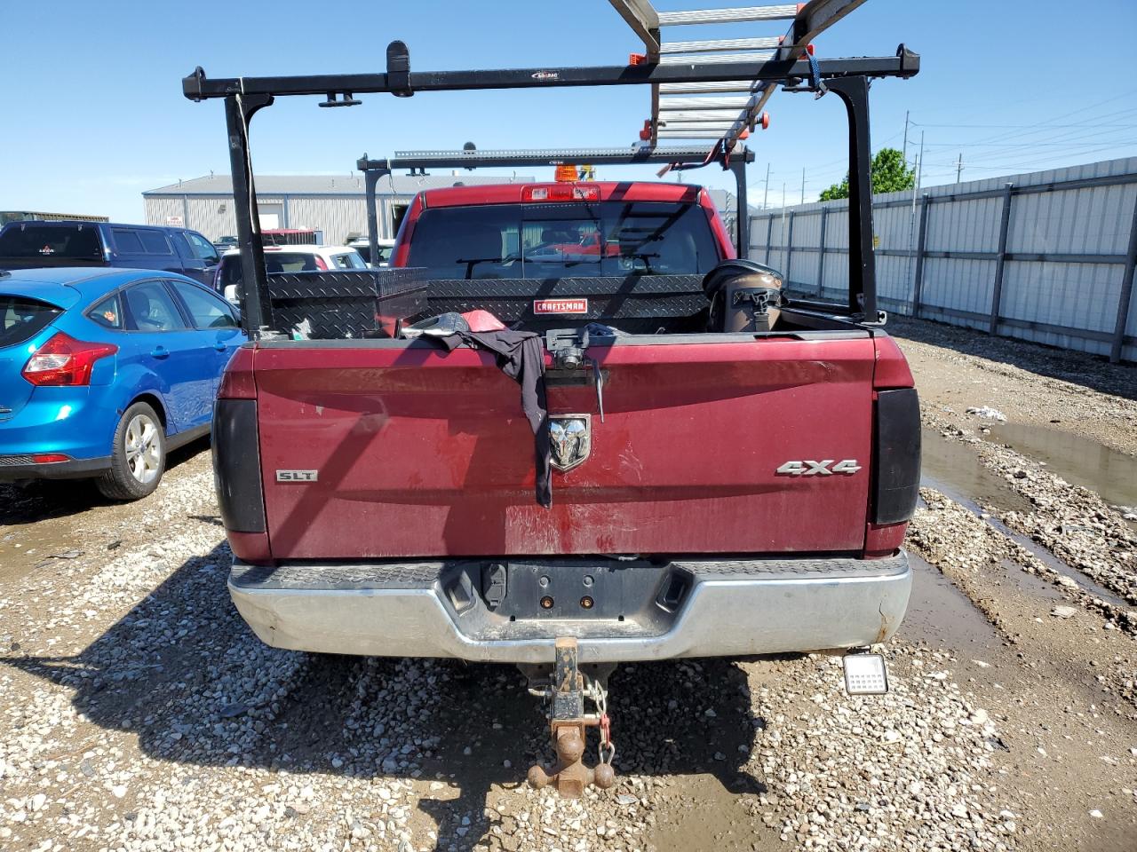 2014 Ram 1500 Slt VIN: 1C6RR7GG4ES111596 Lot: 49499844