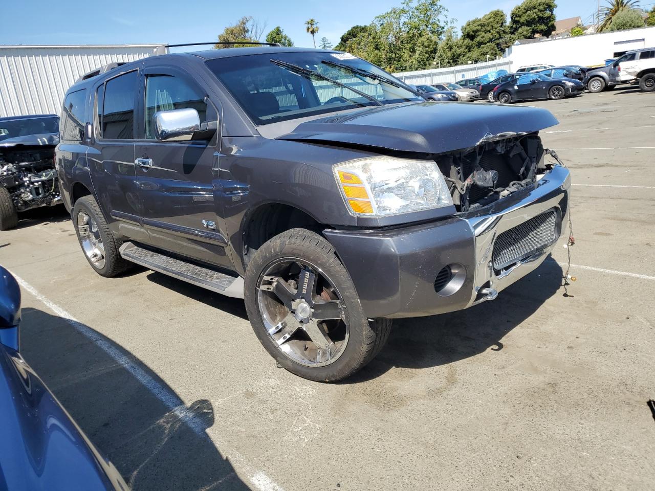 2007 Nissan Armada Se VIN: 5N1AA08A87N718239 Lot: 53668274