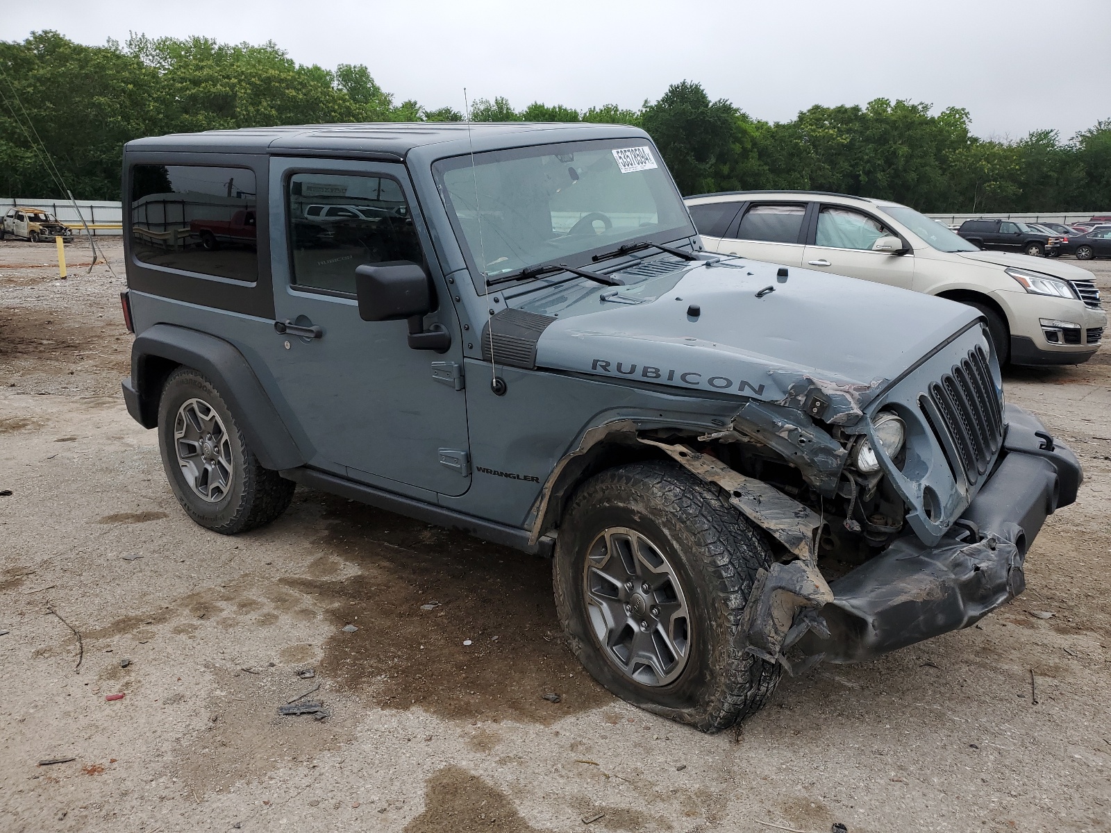 2014 Jeep Wrangler Rubicon vin: 1C4BJWCGXEL287676