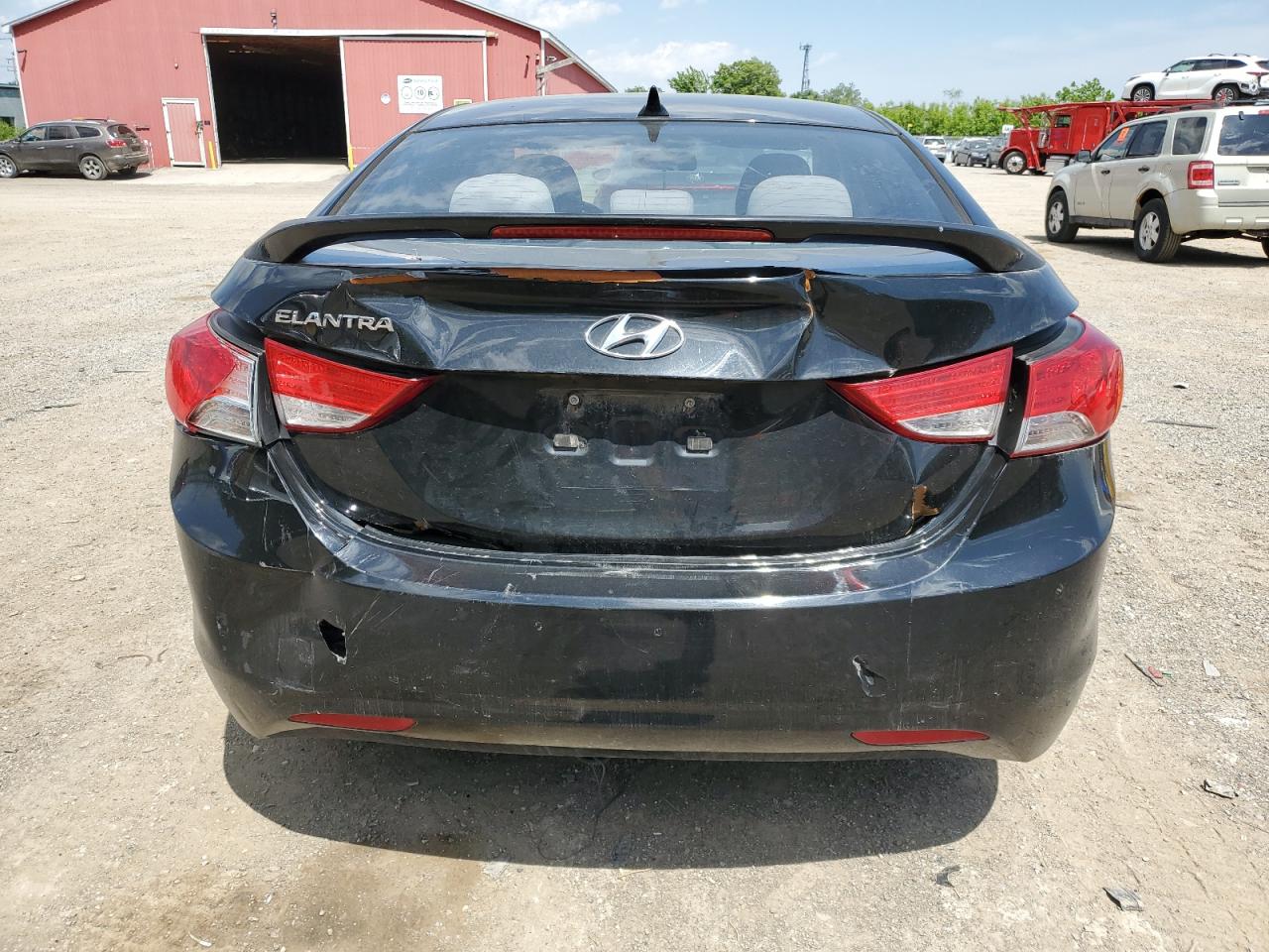2012 Hyundai Elantra Gls VIN: 5NPDH4AE2CH136567 Lot: 55993844