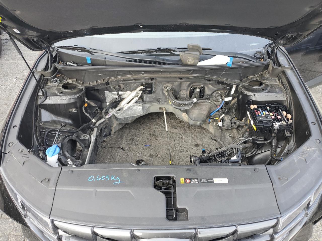 2022 Hyundai Tucson Sel VIN: KM8JB3AE0NU024708 Lot: 53343534