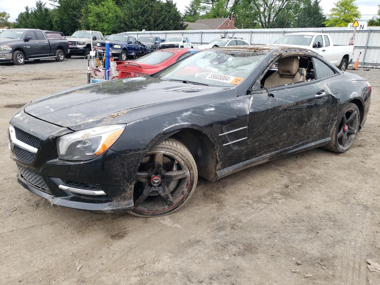 2013 Mercedes-Benz Sl 550 VIN: WDDJK7DA3DF014381 Lot: 55605084