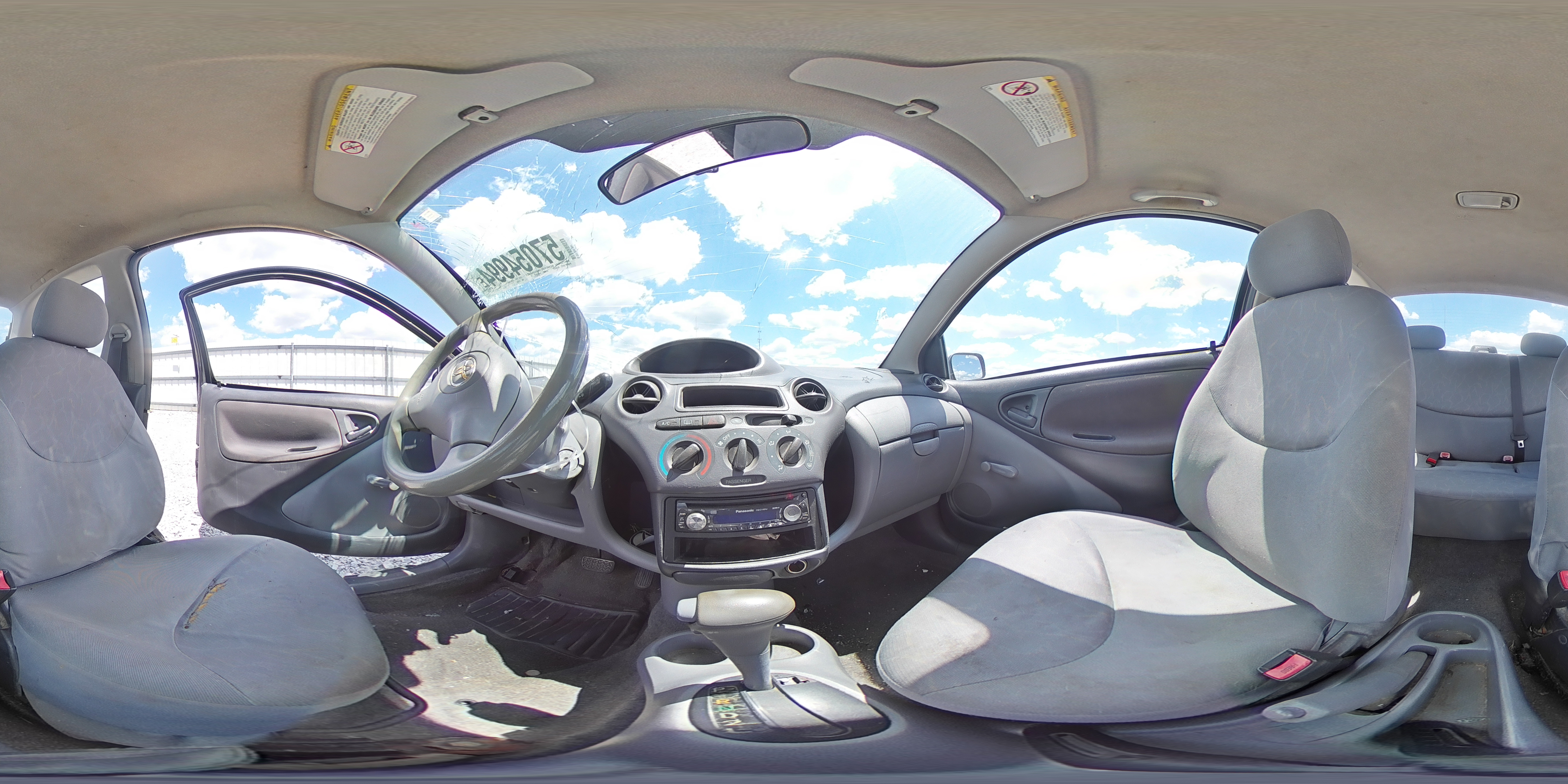 2003 Toyota Echo VIN: JTDAT123X30273556 Lot: 57054994