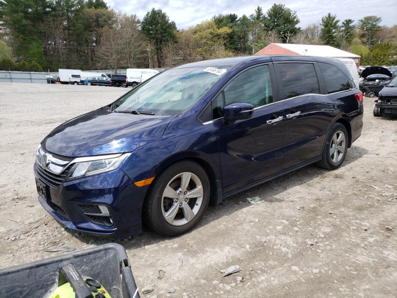 2018 Honda Odyssey Exl VIN: 5FNRL6H77JB004391 Lot: 53466794