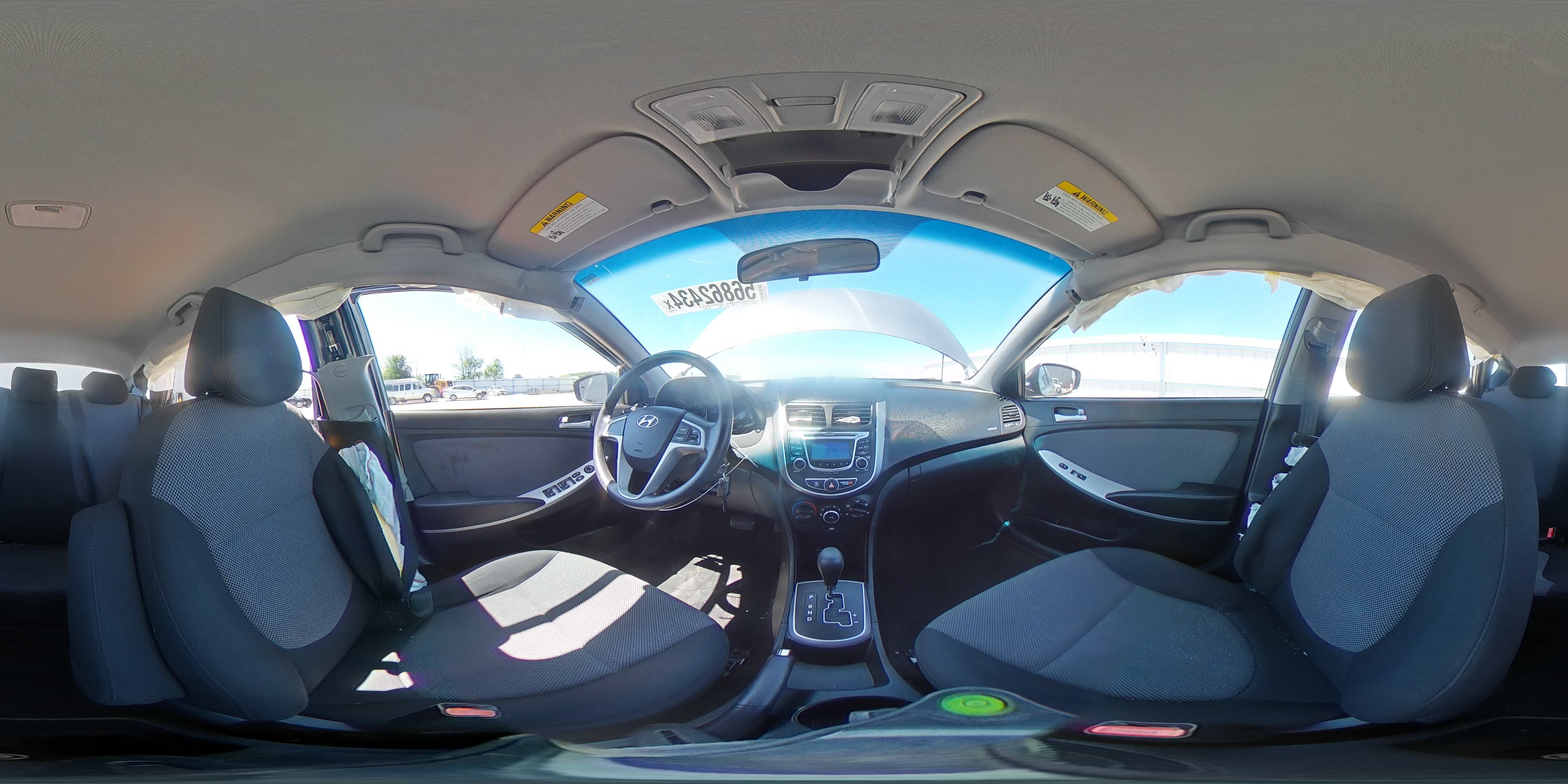 2013 Hyundai Accent Gls VIN: KMHCT5AE9DU126461 Lot: 56862434