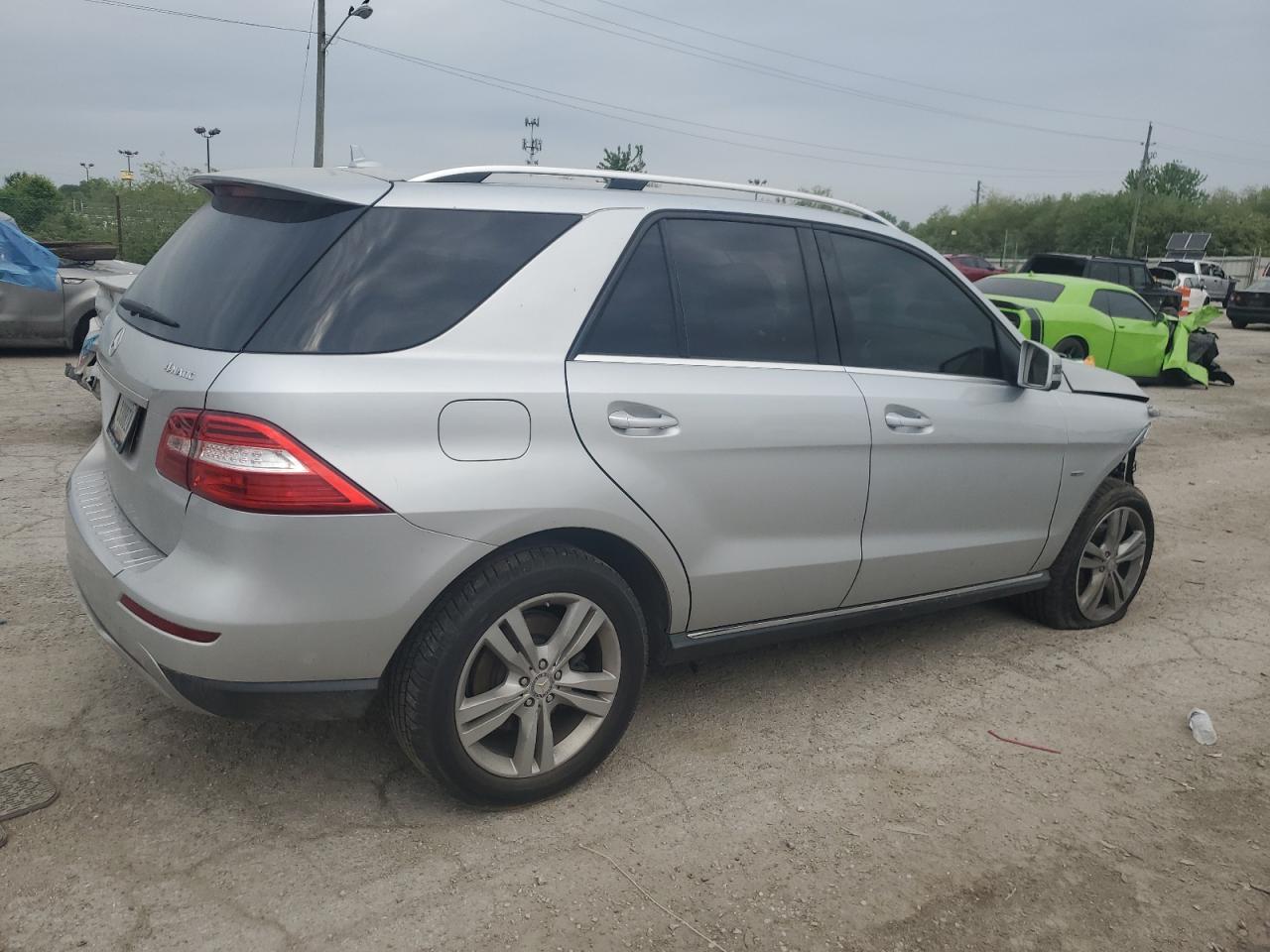2012 Mercedes-Benz Ml 350 4Matic VIN: 4JGDA5HB6CA075183 Lot: 53654174