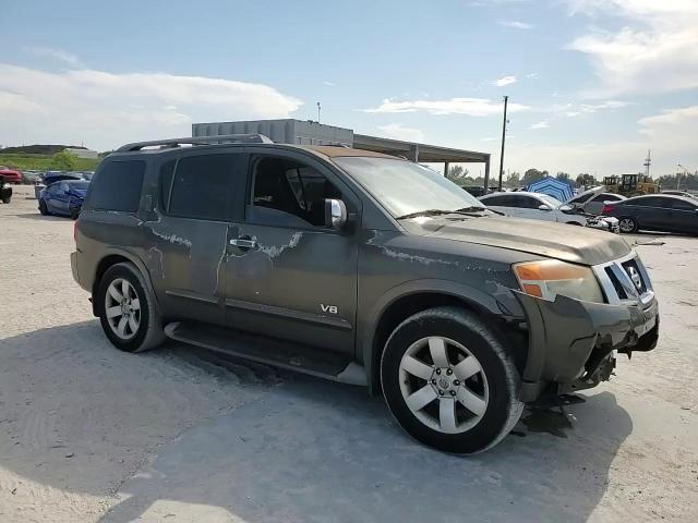 2008 Nissan Armada Se VIN: 5N1BA08D28N614913 Lot: 57138894