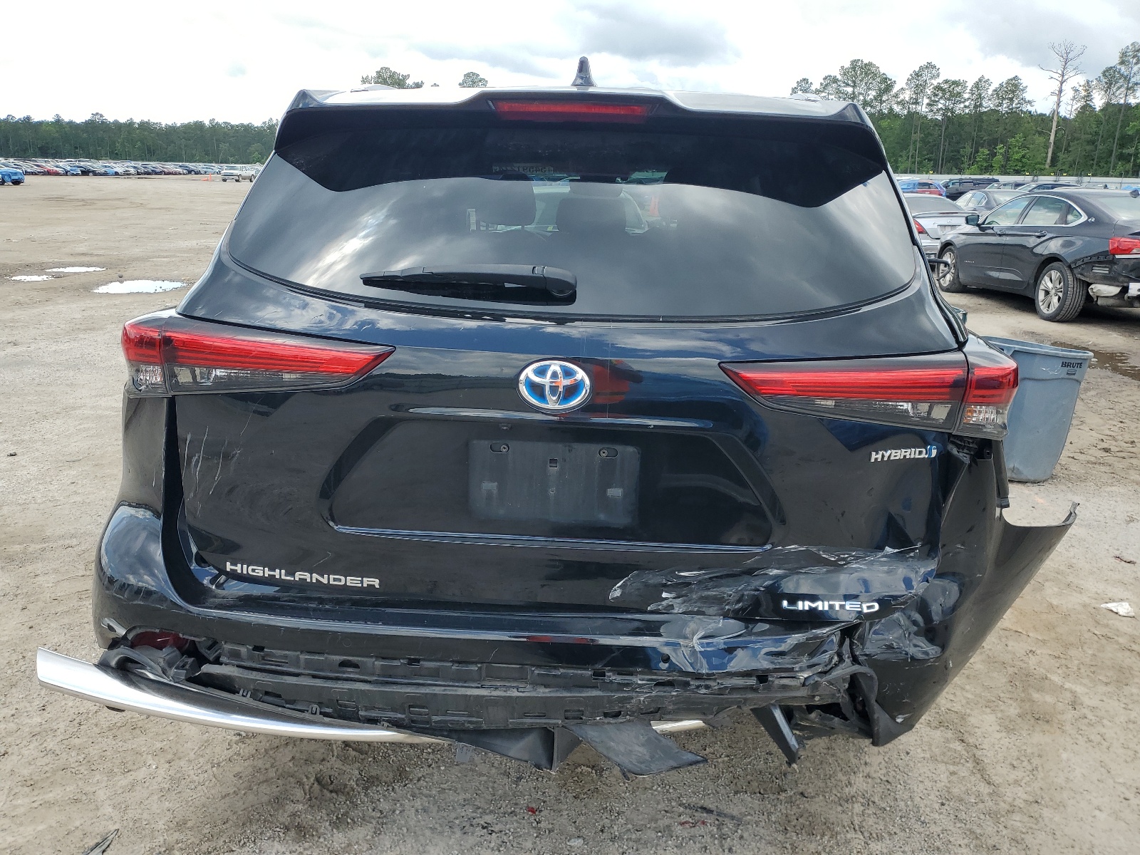 5TDDBRCH1MS037174 2021 Toyota Highlander Hybrid Limited