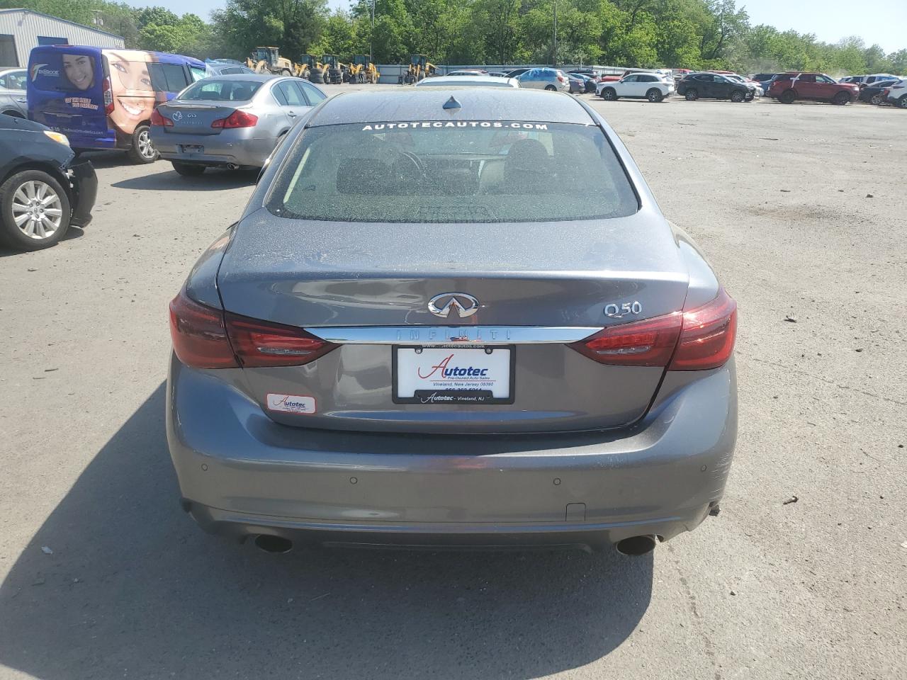 2021 Infiniti Q50 Luxe VIN: JN1EV7BP3MM703121 Lot: 55837404