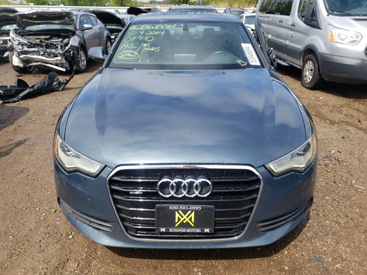 2013 Audi A6 Premium Plus VIN: WAUGFAFC9DN064998 Lot: 56317524