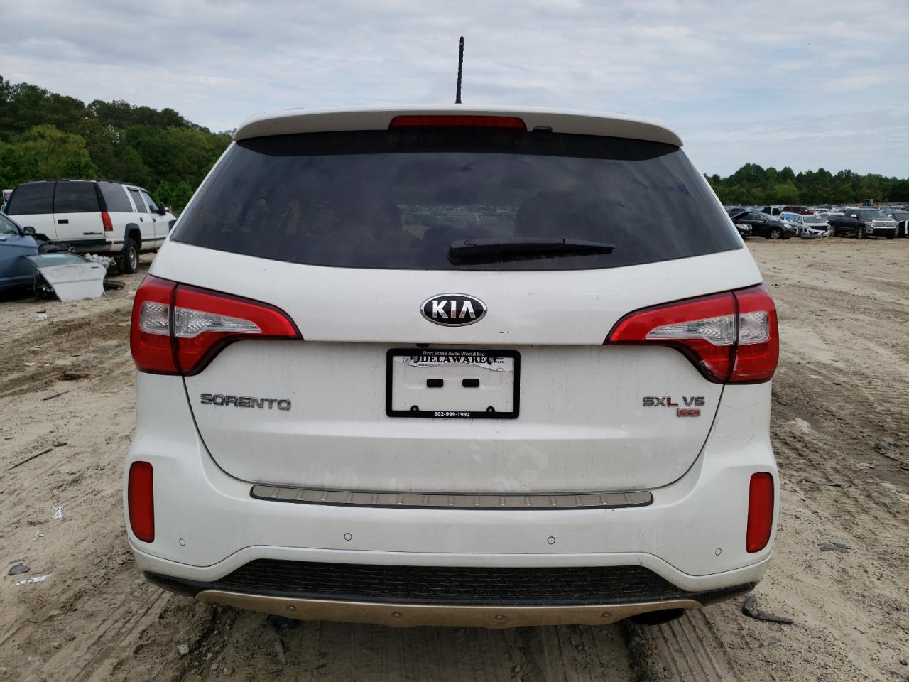 5XYKW4A79EG525571 2014 Kia Sorento Sx