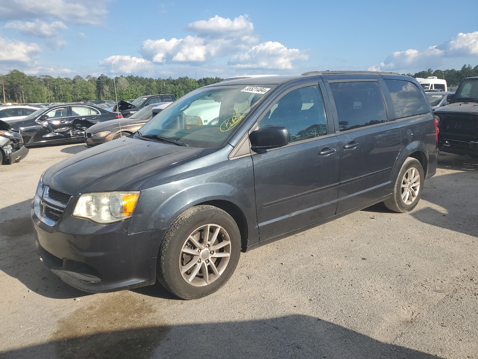 2014 Dodge Grand Caravan Sxt vin: 2C4RDGCG2ER154087