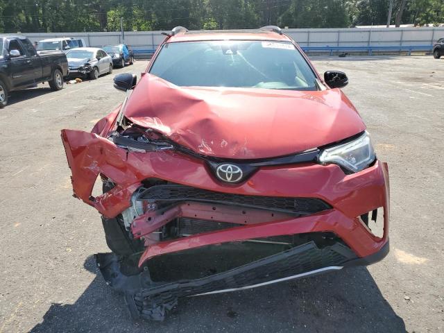  TOYOTA RAV4 2017 Красный