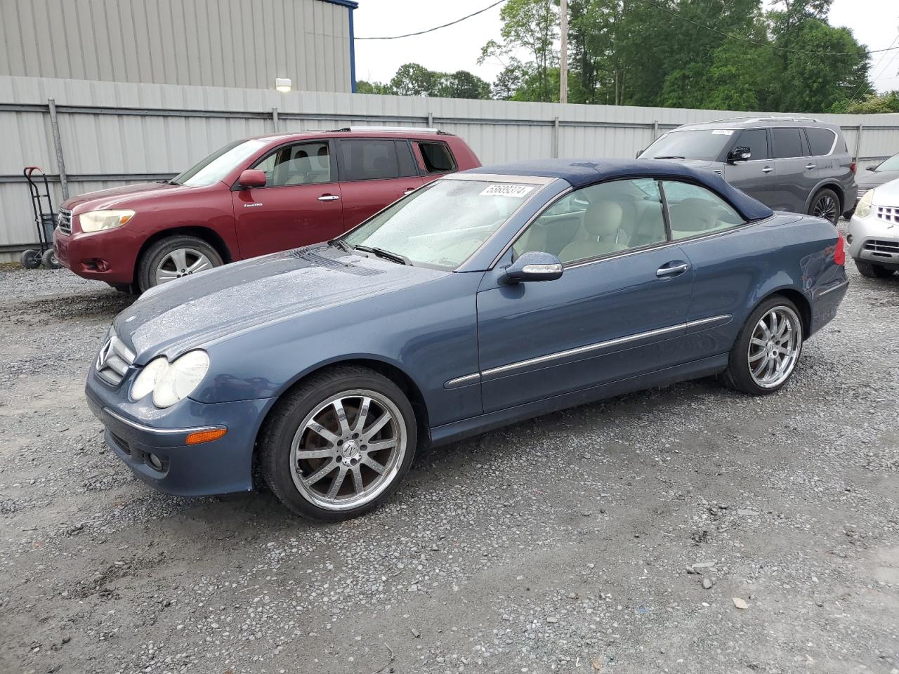 2007 Mercedes-Benz Clk 350 VIN: WDBTK56F87T083880 Lot: 53689374