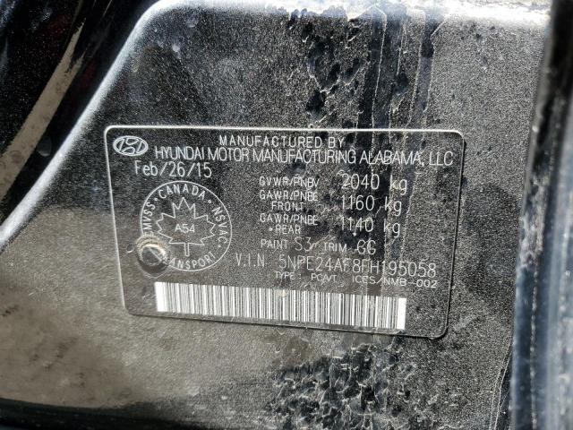 2015 HYUNDAI SONATA SE