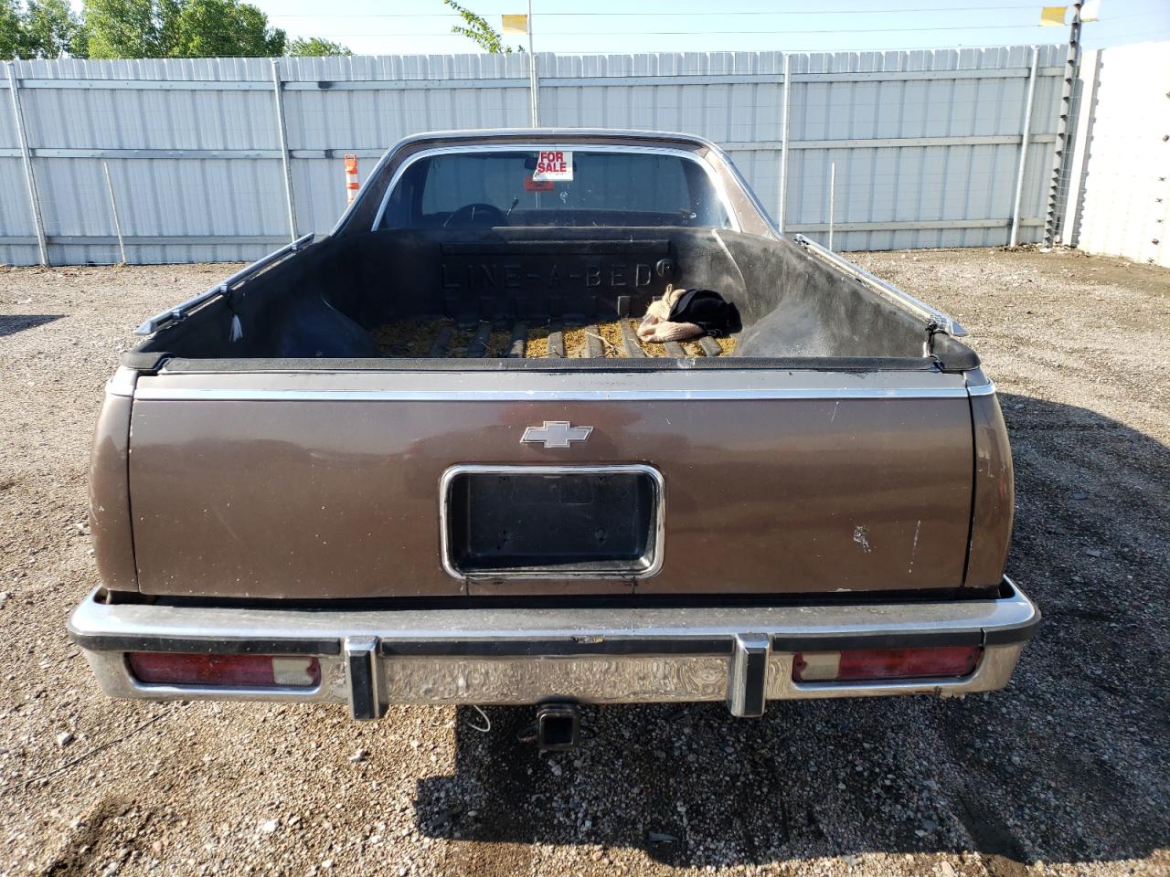 1GCCW80H5DR255003 1983 Chevrolet El Camino