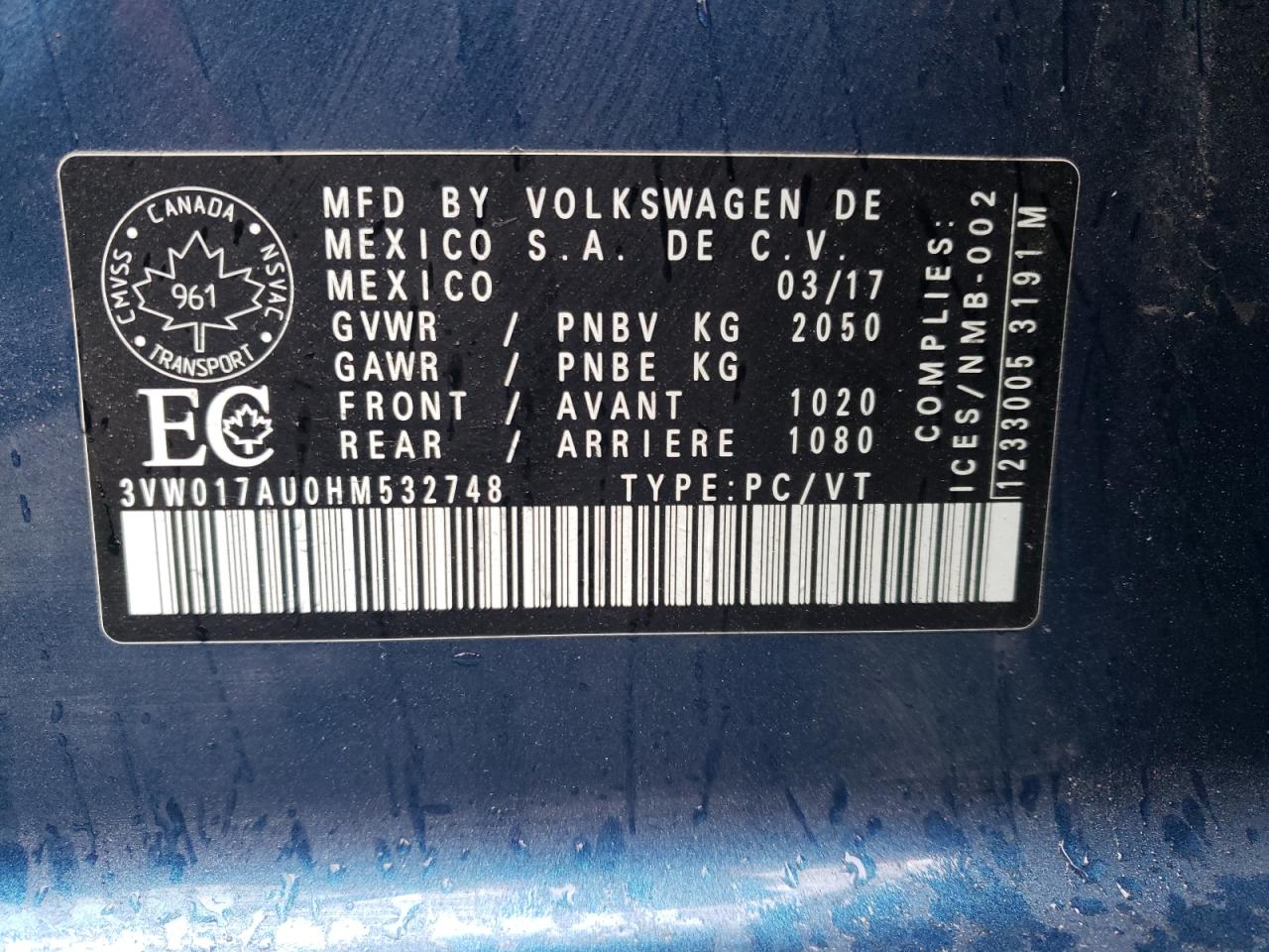 2017 Volkswagen Golf - Image 13