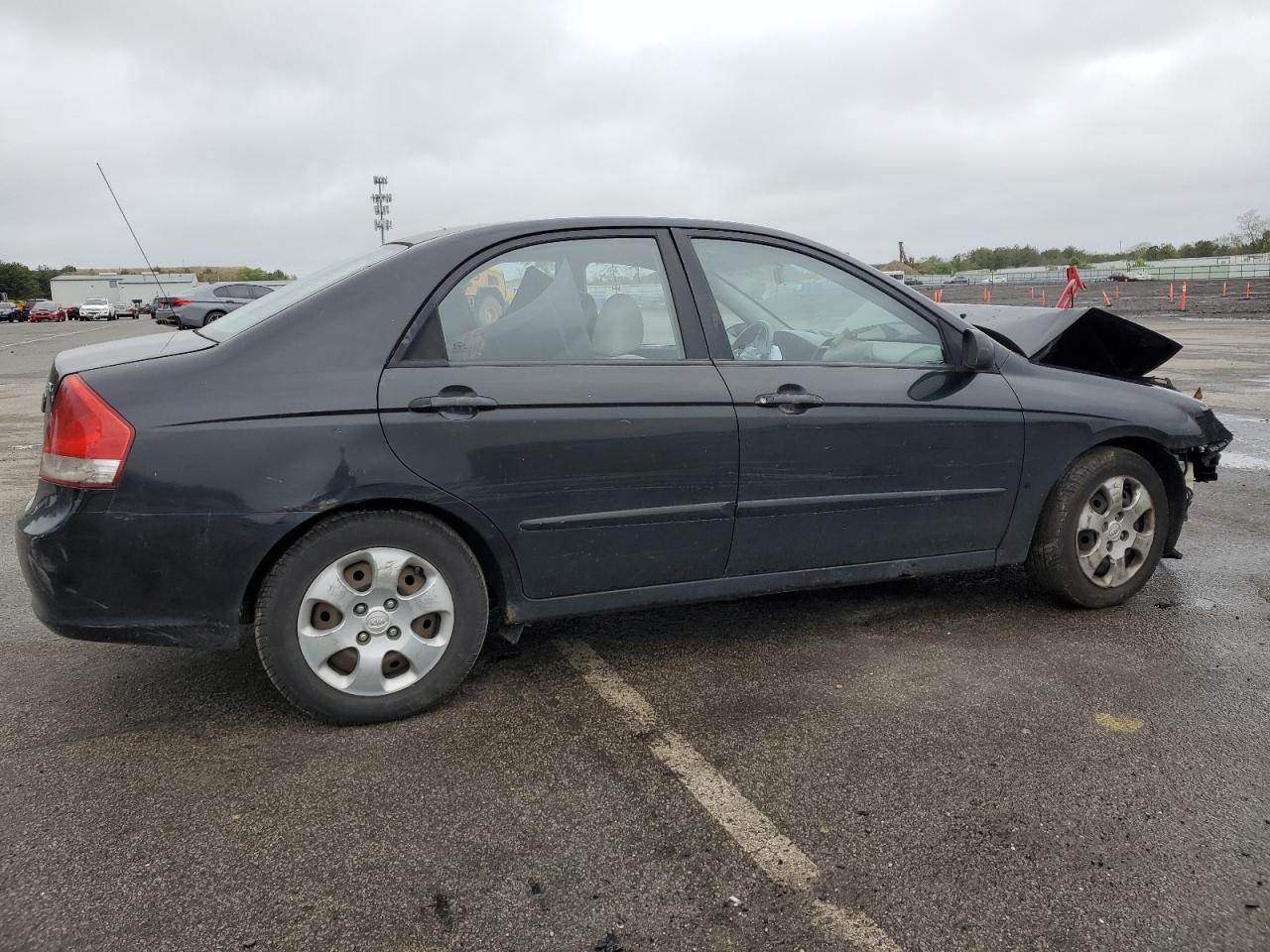 2007 Kia Spectra Ex VIN: KNAFE122375381983 Lot: 54757814