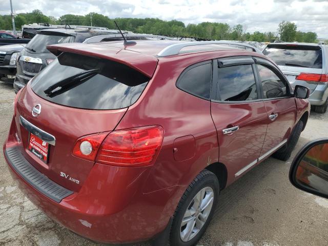  NISSAN ROGUE 2012 Red