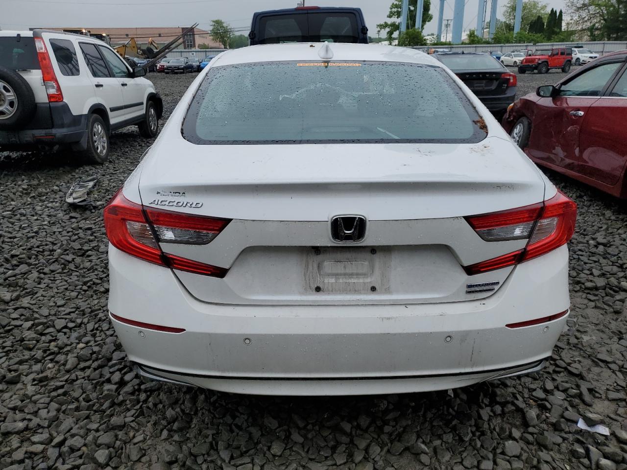 2021 Honda Accord Touring Hybrid VIN: 1HGCV3F98MA015191 Lot: 53283034