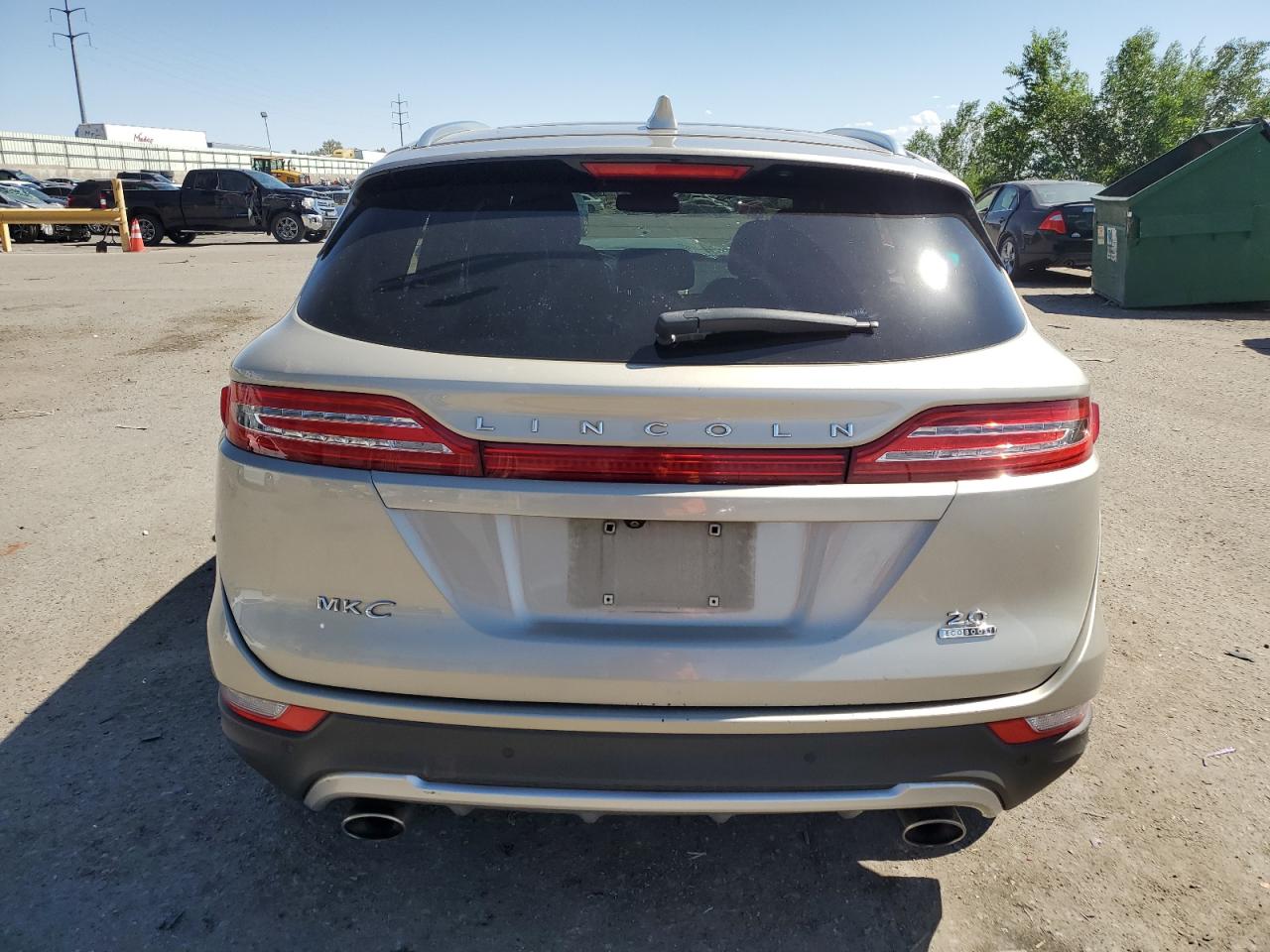 5LMCJ1A99FUJ19267 2015 Lincoln Mkc