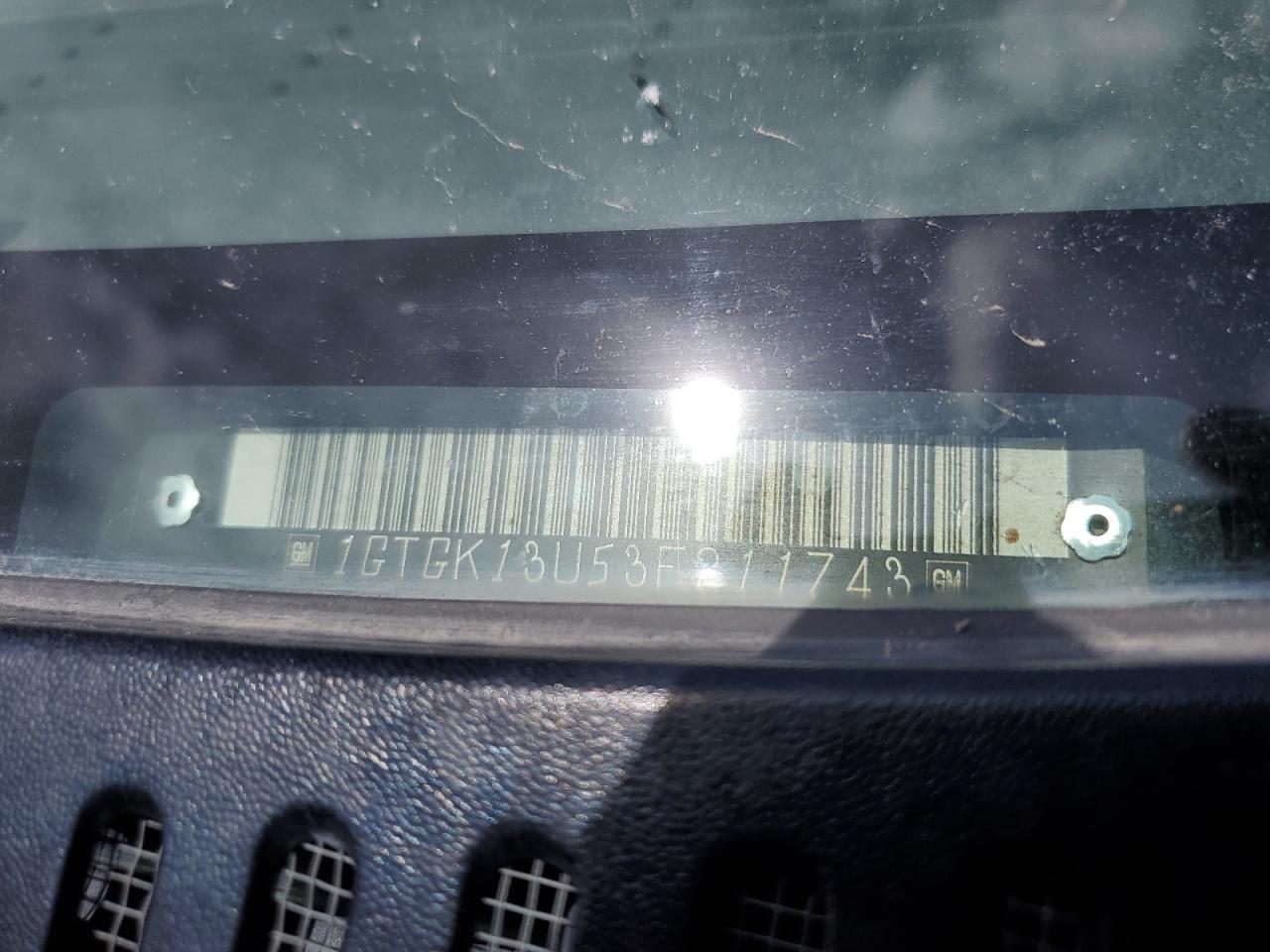 2003 GMC Sierra K1500 Heavy Duty VIN: 1GTGK13U53F211743 Lot: 56023224