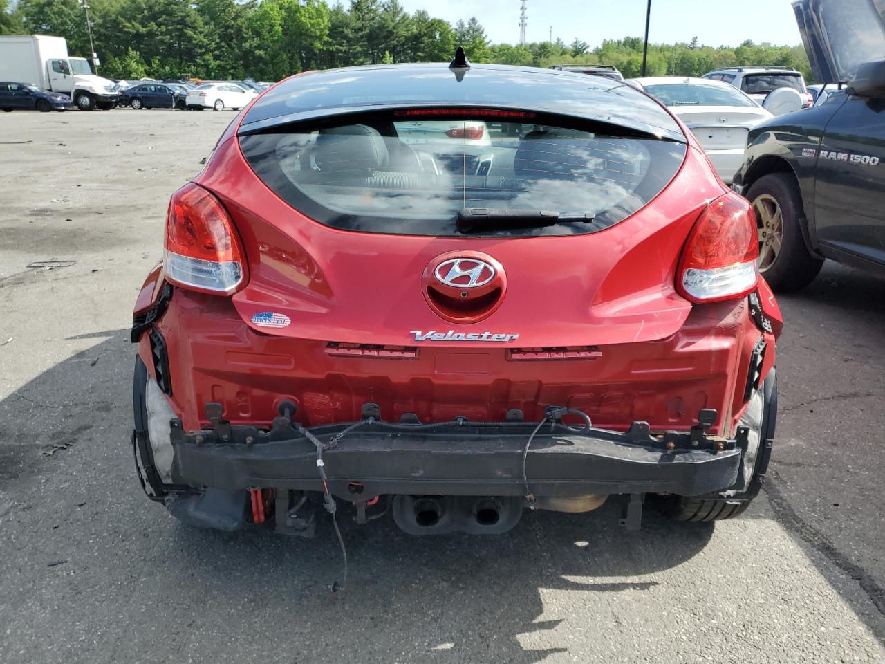 2016 Hyundai Veloster VIN: KMHTC6AD5GU290291 Lot: 56286654