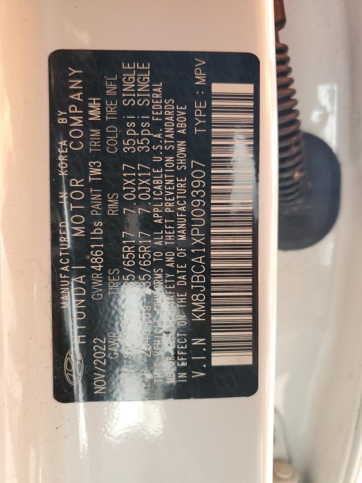 2023 Hyundai Tucson Blue VIN: KM8JBCA1XPU093907 Lot: 57034384