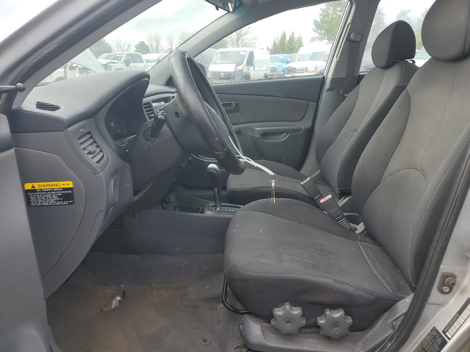 KNADE123876260750 2007 Kia Rio Base