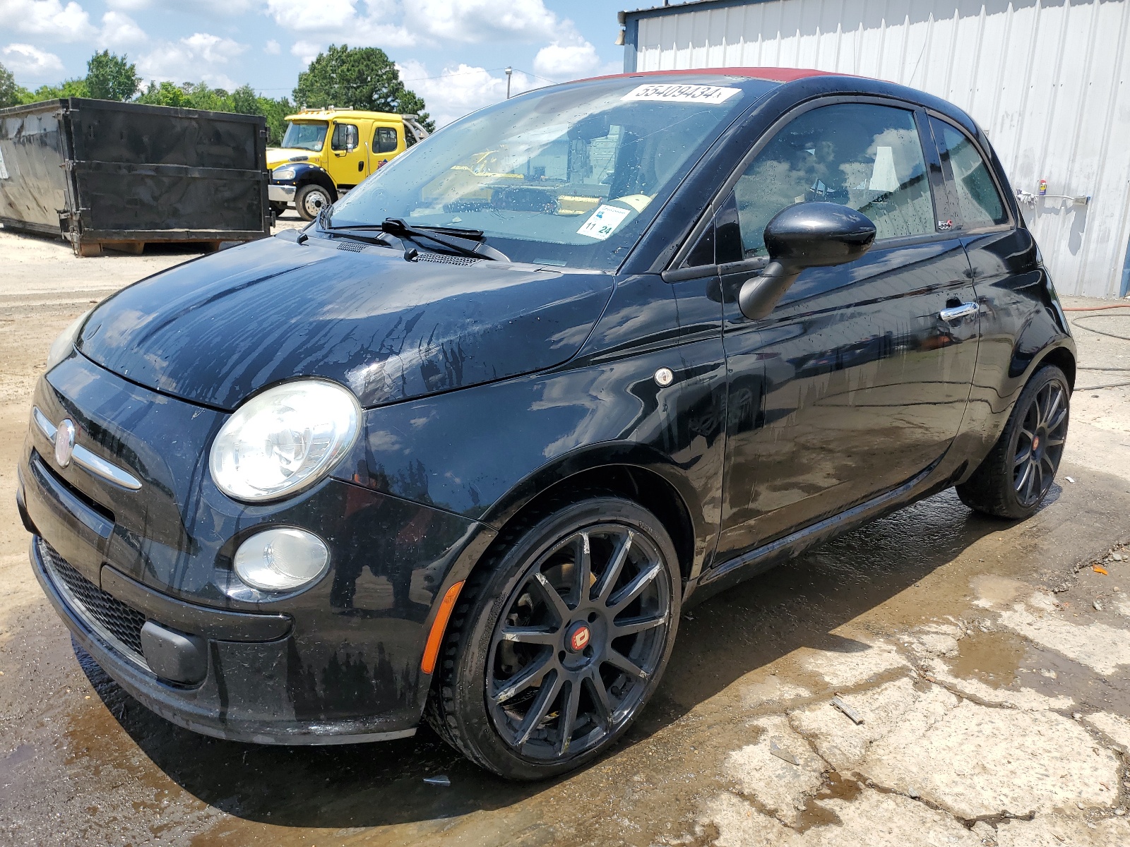 2015 Fiat 500 Pop vin: 3C3CFFDR7FT501040