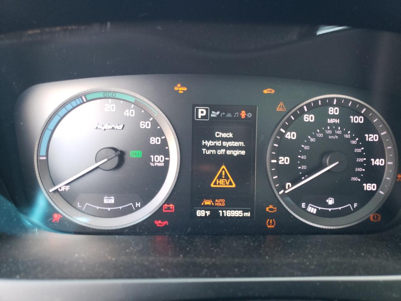 2017 Hyundai Sonata Hybrid VIN: KMHE34L14HA051401 Lot: 56592814