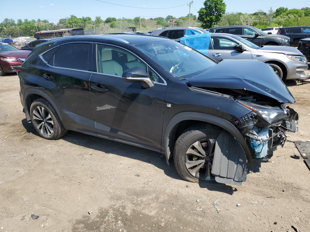 2020 Lexus Nx 300 F-Sport VIN: JTJSARDZ4L5010182 Lot: 53409894