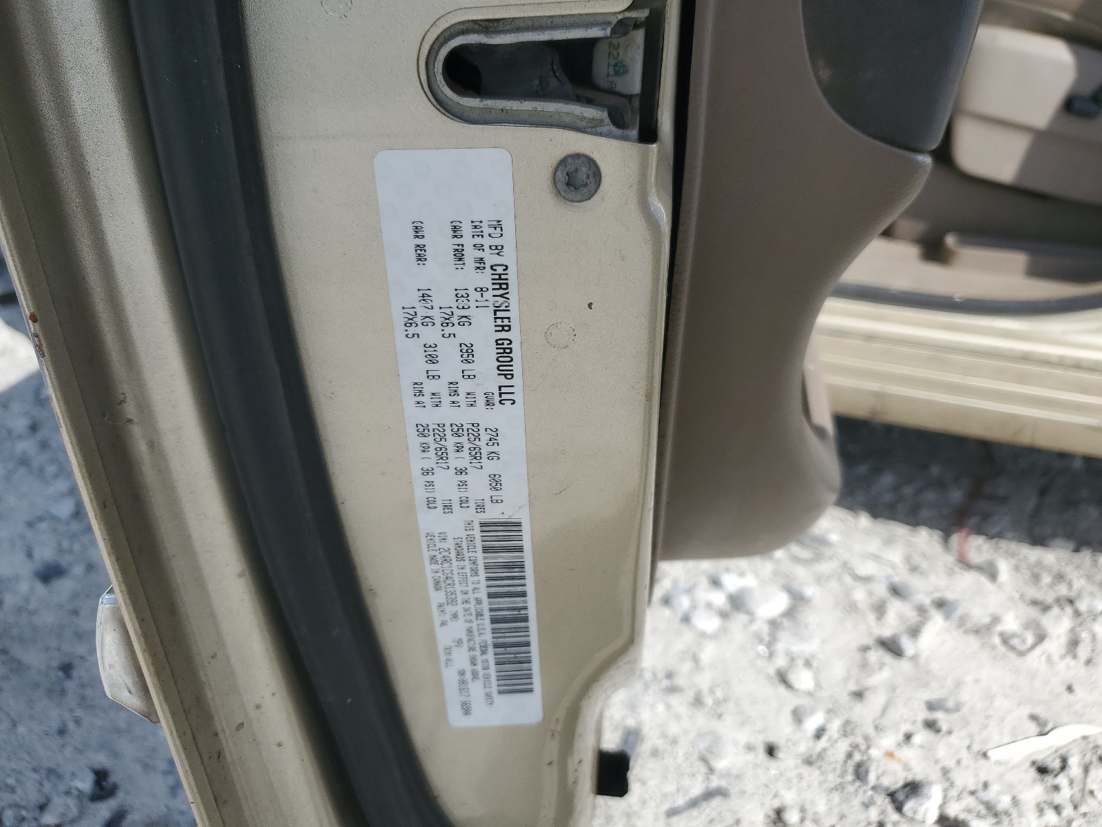 2C4RC1CG4CR135392 2012 Chrysler Town & Country Touring L