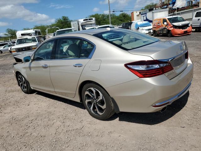  HONDA ACCORD 2016 Золотий