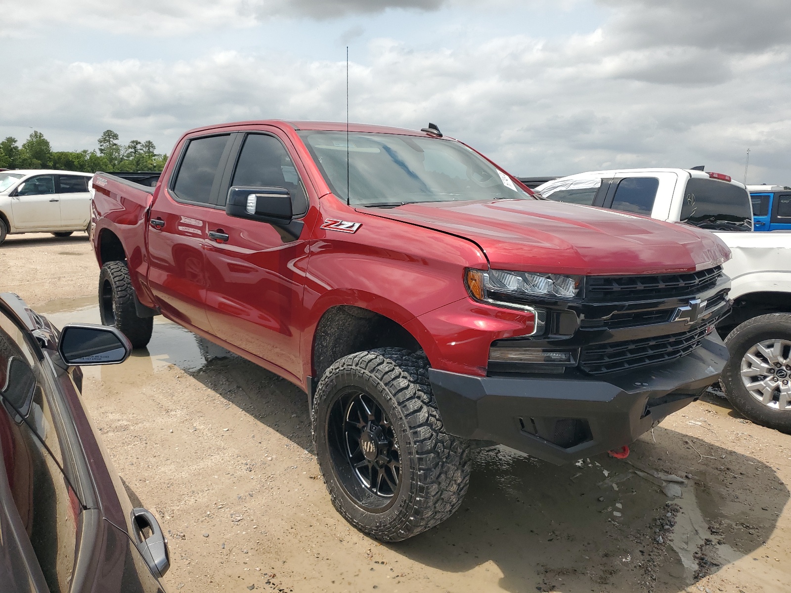 2021 Chevrolet Silverado K1500 Lt Trail Boss vin: 3GCPYFEDXMG228563