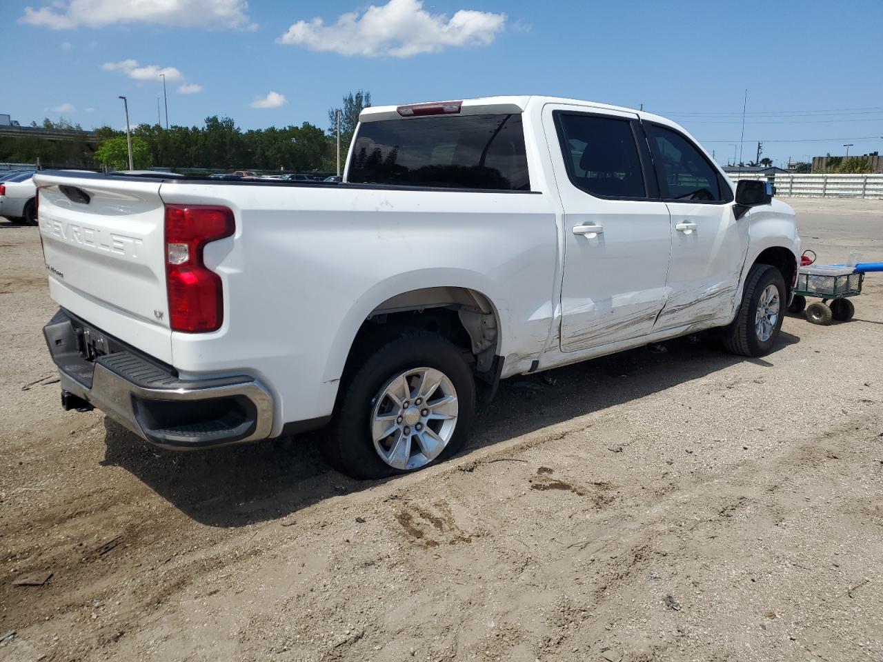 2021 Chevrolet Silverado C1500 Lt VIN: 3GCPWCED4MG154884 Lot: 56010114