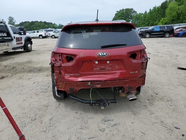 KIA SORENTO 2020 Красный
